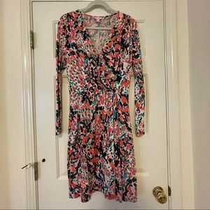 Lilly Pulitzer Silk Anjelica Dress in Cameo White Sweet Nothings Size L